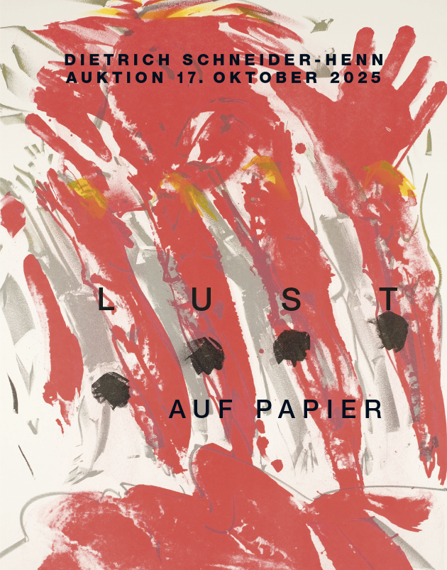 Auktionskatalog Schneider-Henn Oktober 2025